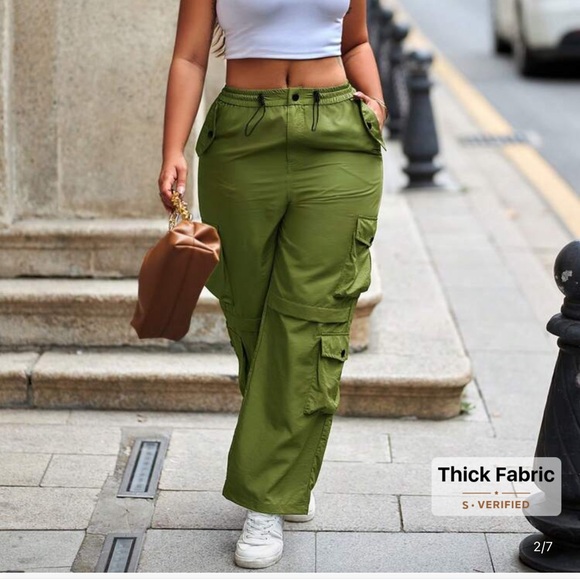 Pants - Green Cargo Pants